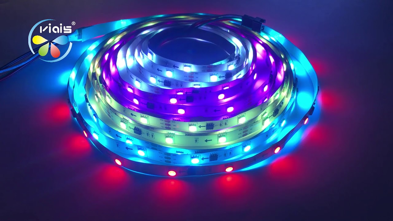 Адресная светодиодная лента LEDTech 12v TM1903 60led/m ip20 smart