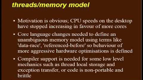 Roger Orr: The Next C++ Standard (ACCU London)
