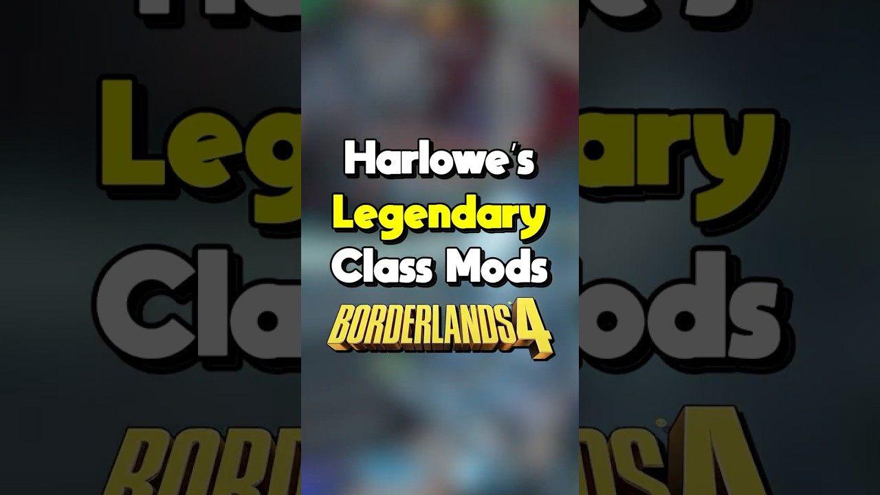 Все легендарные классовые моды Харлоу в Borderlands 4