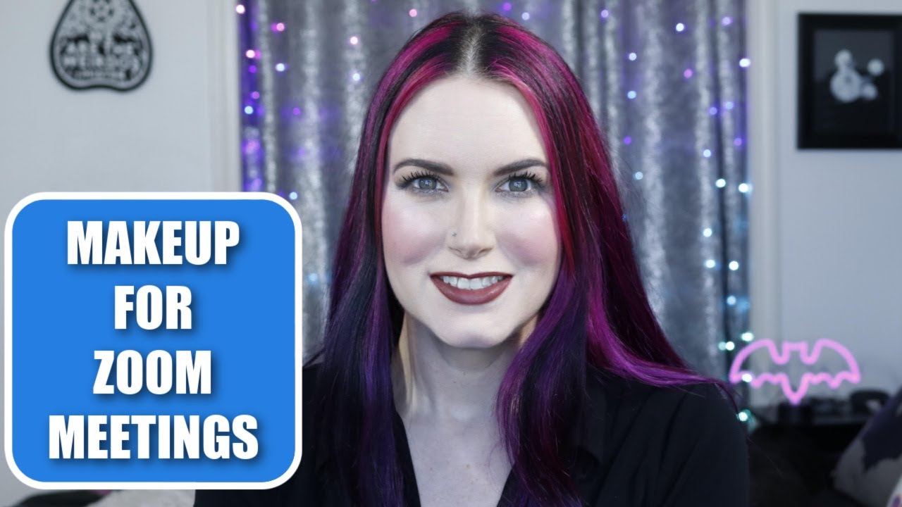 Makeup for Zoom Meetings Tutorial hoodedeyemakeup