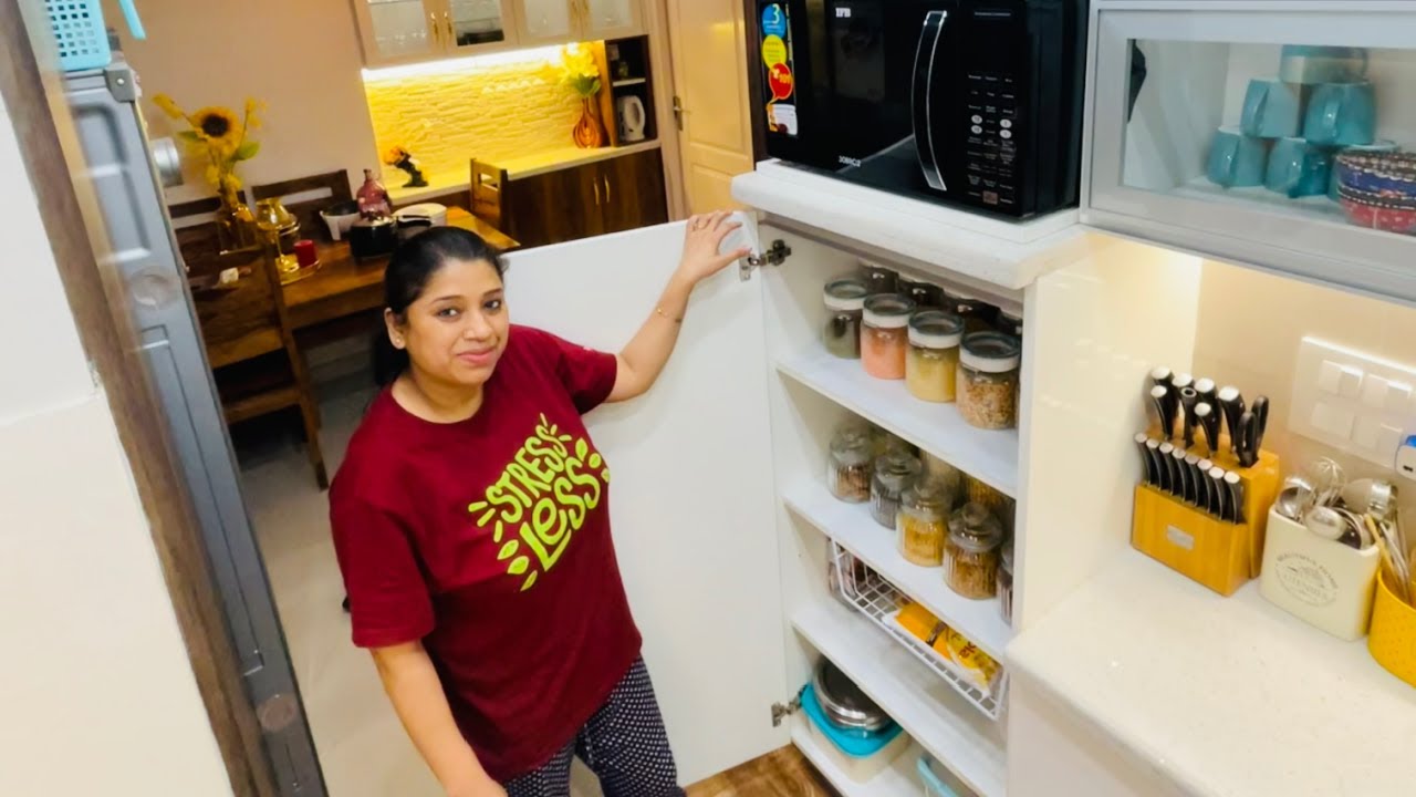 Bhauth Mehnat 😥ke Baad Pantry Unit Set Ho Gayi | Summer Special Milk ka Sharbat | Indian Mom Studio