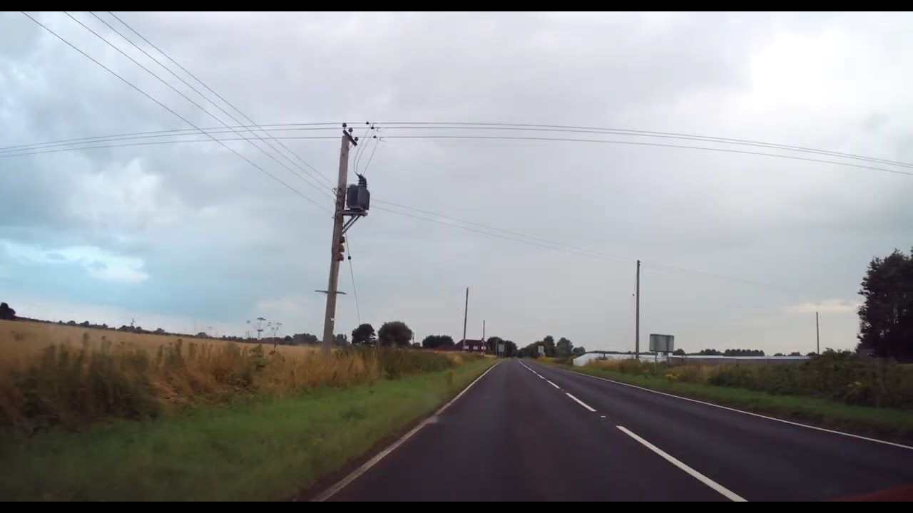 Peaceful Countryside Road Trip | Dashcam Driving Through Rural Landscapes