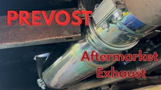 PREVOST AFTERMARKET MUFFLER SWAP