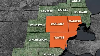 Heat advisory with storm chances on Sunday in Metro Detroit, more rain Monday