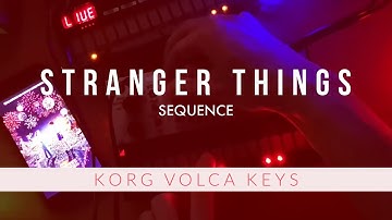 Stranger Things Sequence | KORG Volca Keys