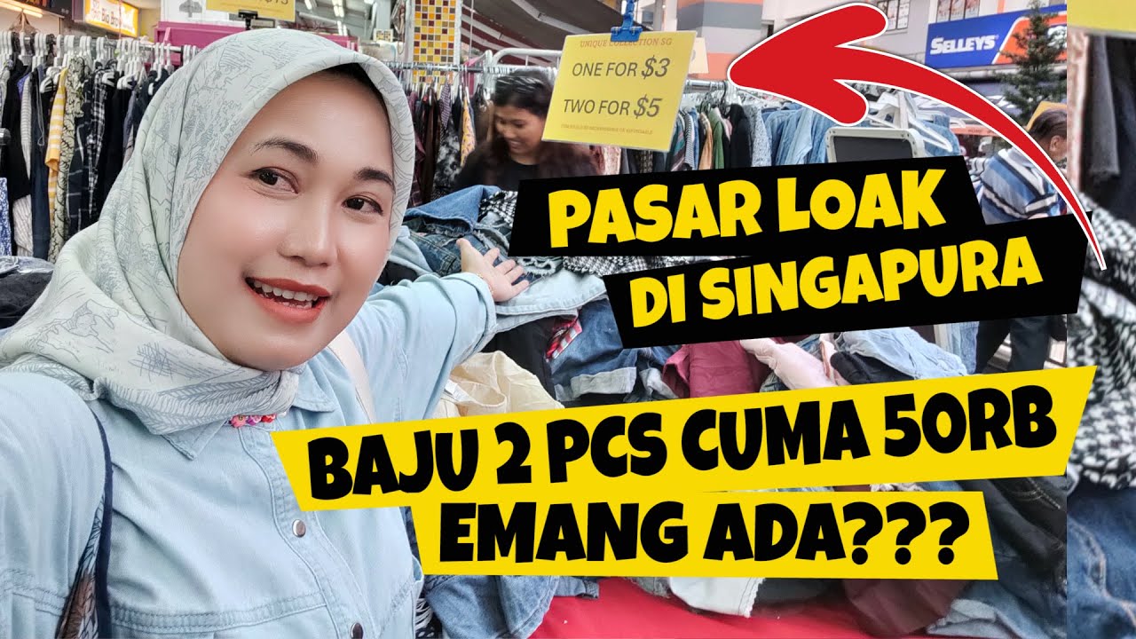 🔴REVIEW TEMPAT PAKAIAN BEKAS DI SINGAPURA 🔴 CLEMENTI CENTER