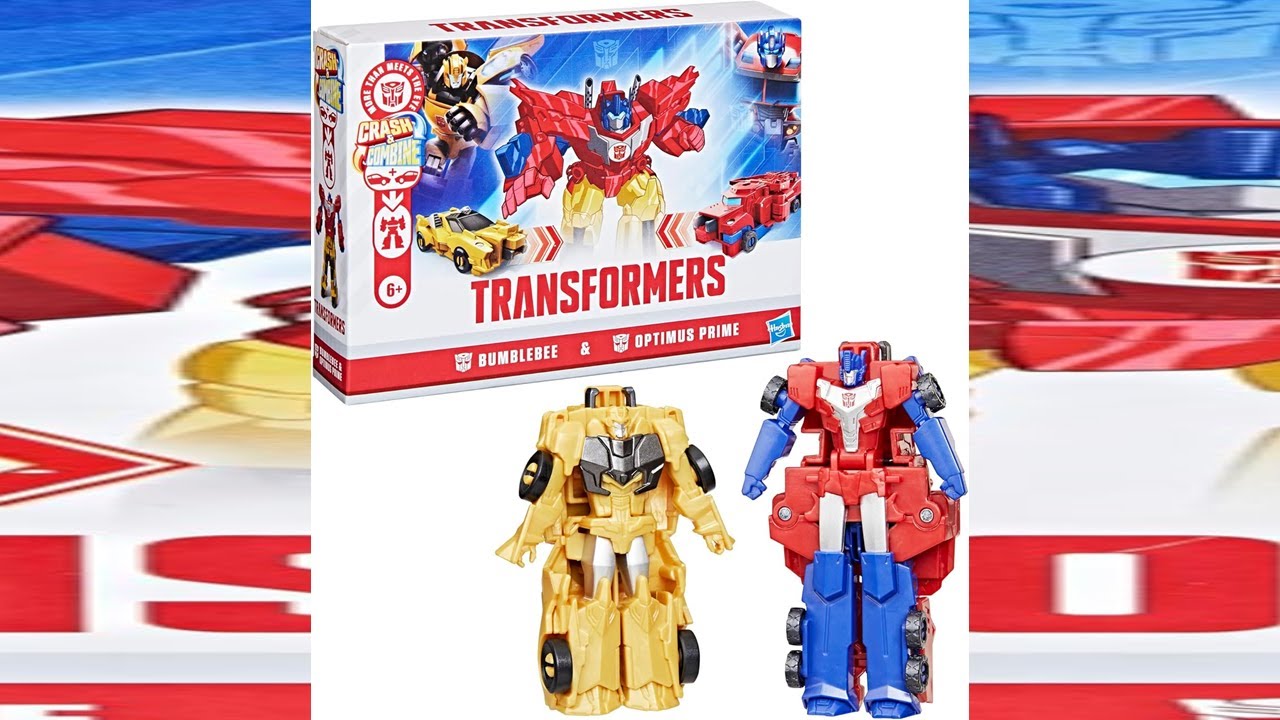 A LOOK AT: Transformers Crash & Combine Heroes Optimus Prime & Bumblebee By Hasbro