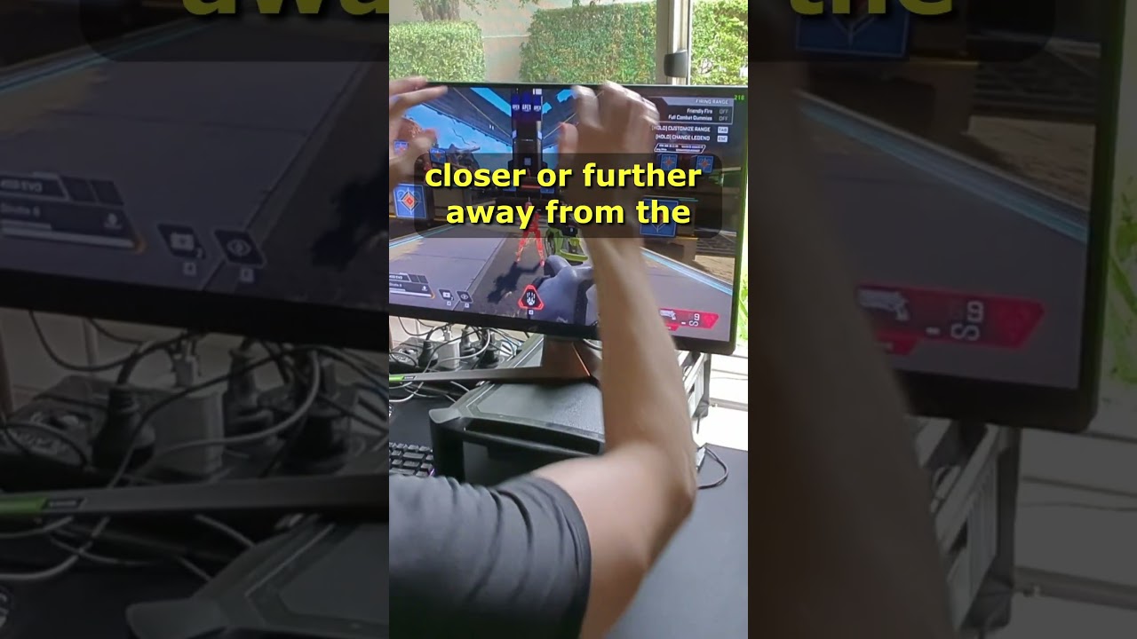 Why Are Pro FPS Players Sitting So Close To The Screen? 