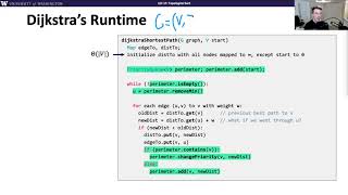 CSE 373 20au, Lesson 17 Video 1: Implementing Dijkstra's