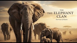 Giants of the Grasslands – The Elephant Clan | A Mother’s Journey Through Africa’s Harsh Drought