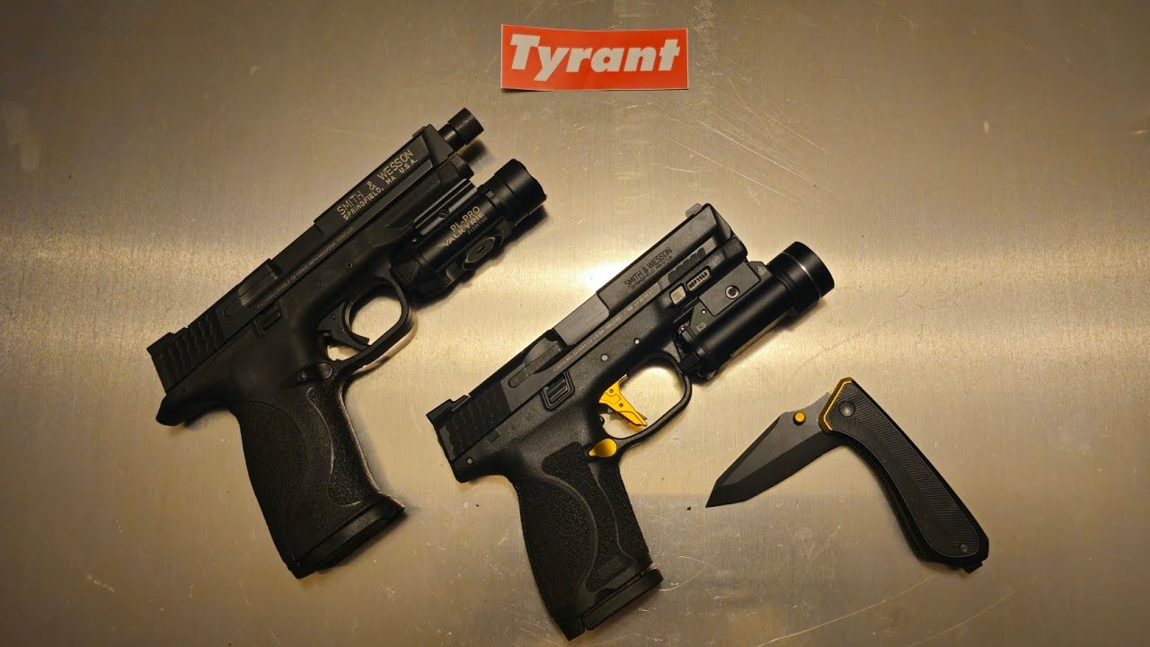 Upgraded S&W M&P 2.0 with Tyrant CNC Trigger Mag Release & Backplate