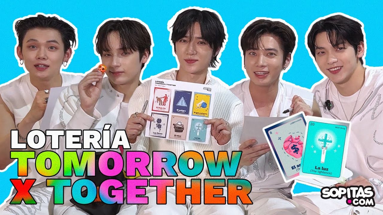 ¡Jugamos LOTERÍA con TOMORROW X TOGETHER!