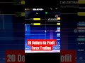 20 Dollars Ka Profit In Forex Trading #forex #trading #tradingstrategy #tradingtips #tradingfree