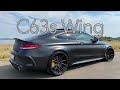 Mercedes Benz AMG C63s Carbon Fiber Body Kit by DMC in Belgium with Trunk Wing Spoiler Aero Package