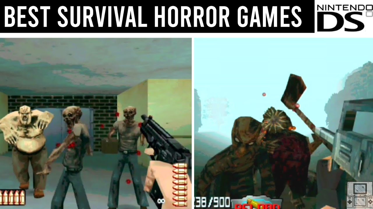 Top 7 Survival Horror Games for NDS - YouTube