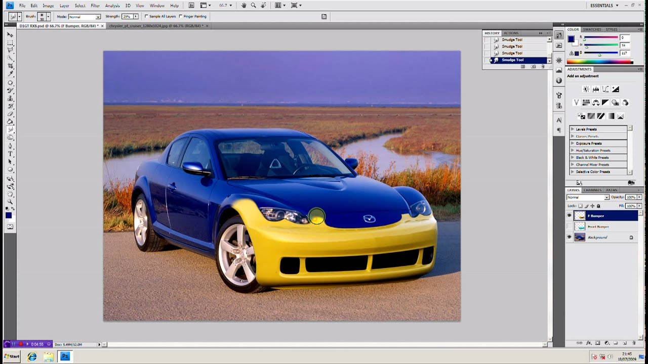 Digital Car Tuning 11 - Front Bumper Hard Tutorial