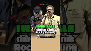 Download Lagu Iwan Fals dibikin panik Rocky Gerung di Panggung #iwanfals #rockygerung MP3