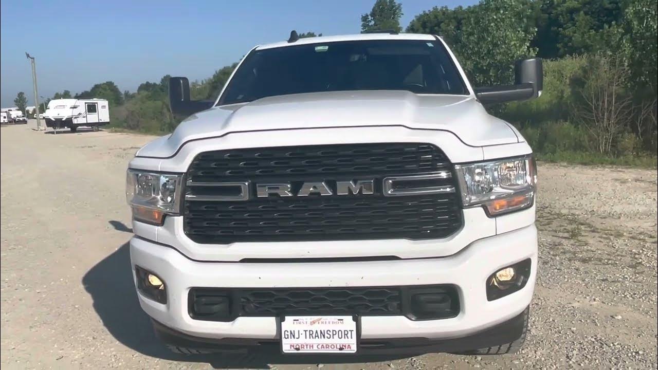 Hooking up a trailer with a weight distribution hitch for RV transport