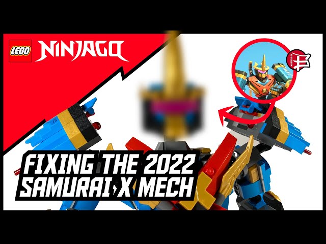 I fixed NINJAGO Crystalized Samurai X Mech set - YouTube