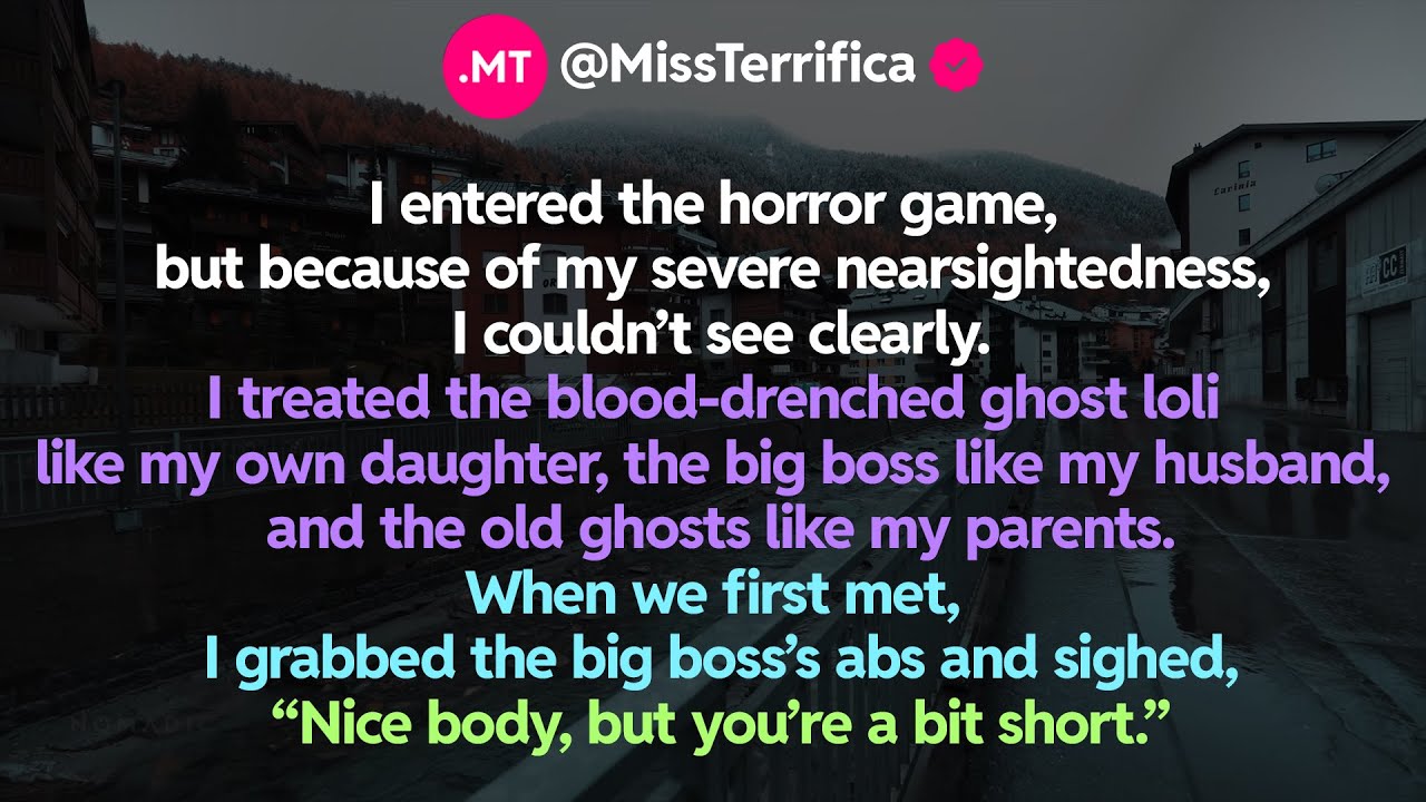 I entered the horror game, but because of my severe nearsightedness, I couldn’t see clearly...