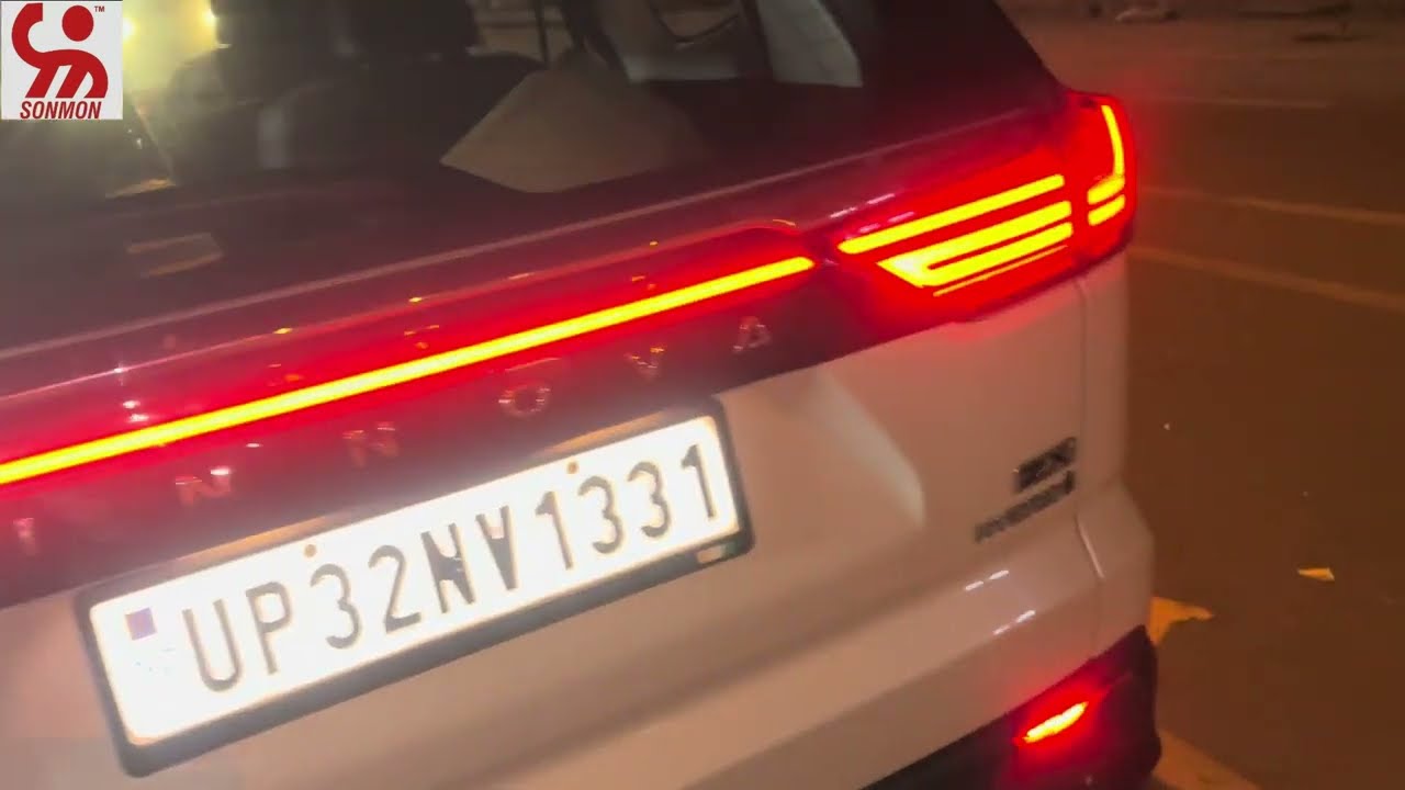 Toyota Innova HYCROSS Modification 🩸😊🔥🚗wheel arch projector fog light original foot reet ambiyant k4