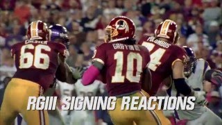Browns Huddle: RGIII Signing Reactions