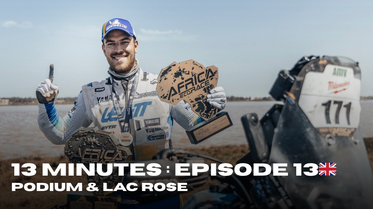AFRICA ECO RACE 2026 | 13 MINUTES : LAC ROSE & PODIUM 🇬🇧