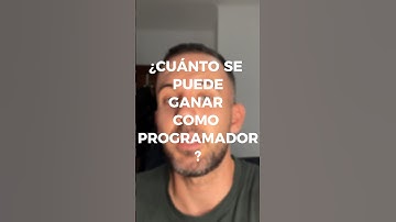 ¿Cuánto puede GANAR un PROGRAMADOR?