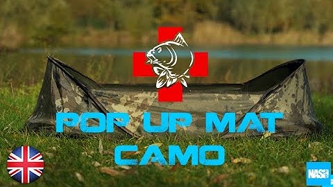 Nash Carp Care Pop Up Mat Camo