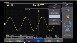 Tektronix MDO3000 Integrated Digital Volt Meter