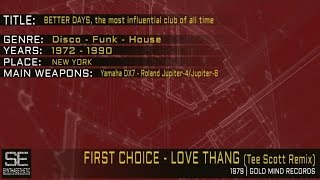 First Choice - Love Thang (Tee Scott Remix) (Gold Mind Records | 1979)