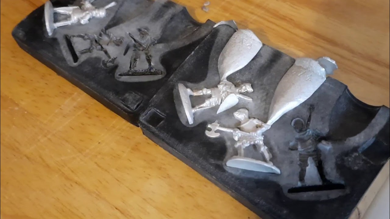 Prince August Hobby Casting Mould - Foot Hunters in the