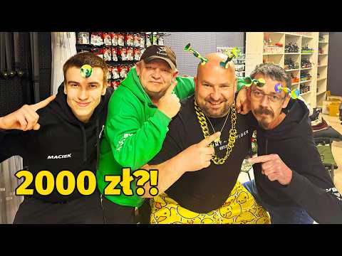 Sleepover at a fishing shop... who won 2,000 PLN?