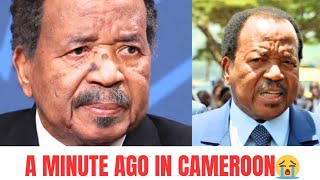 TENS!0N IN CAMEROON NOW, AS PAUL BIYA IS B£ATEN BY YOUTHS #paulbiya #cameroonelection #issatchiroma