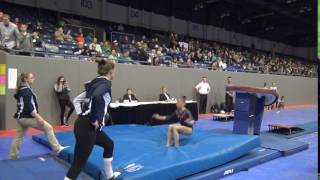 Sage Kellerman, All-American Flames | L10 Vault 2017 Michigan State Meet