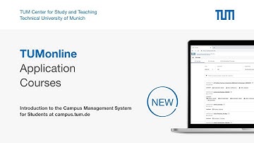 Application "Courses" | A TUMonline Tutorial