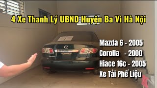 Đồng Giá 50 Triệu  Cho 4 Xe Thanh Lý Huyện Ba Vì Hà Nội