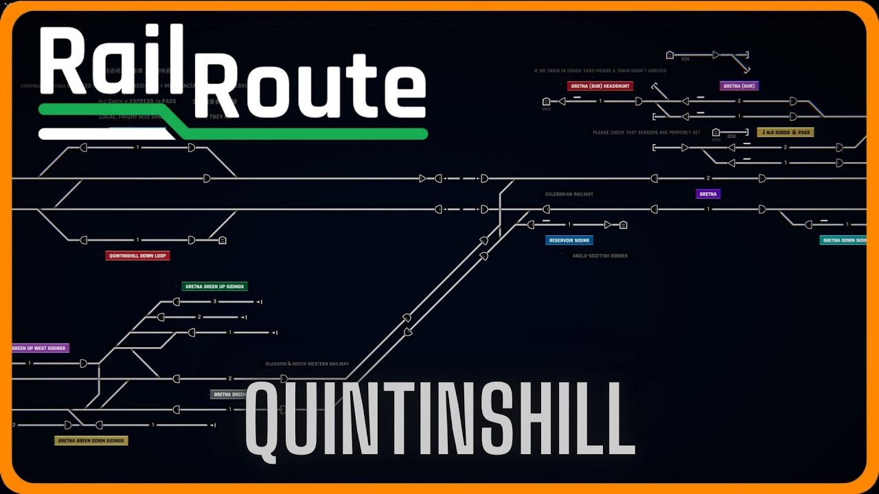 Rail Route Gretna Junction! YouTube