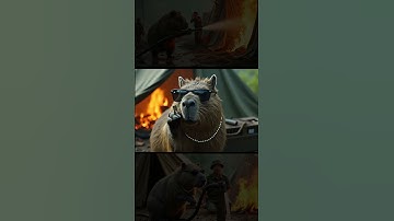 Capybara Người Hùng của Doanh Trại #capybaratimduockhobau #capyvabodoi