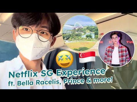 Netflix Singapore Experience | My first solo flight! (ft. Bella Racelis, Prince & more!)