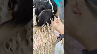 Hairdresser Reacts To Box Braids  On Straight Hair haircare reaction hairstylist naturalhair