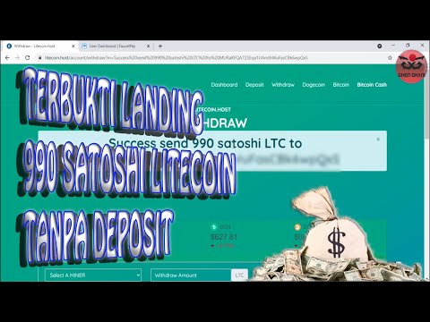 Live Withdraw Litecoin.Host | 990 Satoshi Litecoin Terbukti Landing dan Legit Membayar Tanpa Deposit