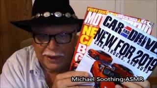 ASMR, Commenting new cars from car mags, chewing Hubba Bubba gum screenshot 4