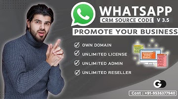 Whatsapp crm panel source script | whatsapp crm latest version source code - 2025 #whatsapp