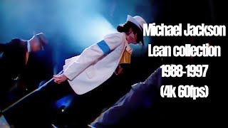 Michael Jackson Lean evolution 1988-1997 (4k 60fps)