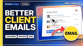 How to Customize Client Emails in StudioLedger