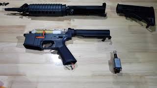 BOLBR: M4A1 J9 gel blaster review and upgrades for beginners