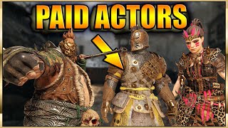 Paid ACTORS! - This happens on my FIRST MATCH OF THE DAY | #ForHonor