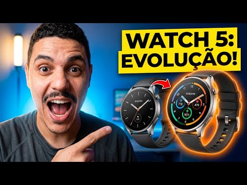 Video Xiaomi Watch 5: Todas as Evoluções em Relação ao Watch 2