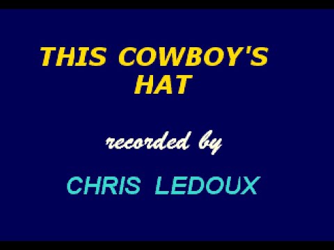 Regardez Chris LeDoux - This Cowboy's Hat (Karaoke) - Harris Studios (Improved Audio) sur YouTube